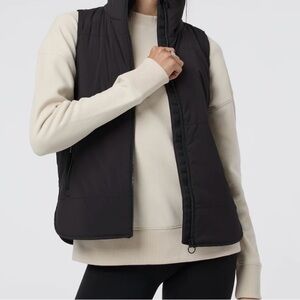 Vuori Canyon Insulated Vest in Black